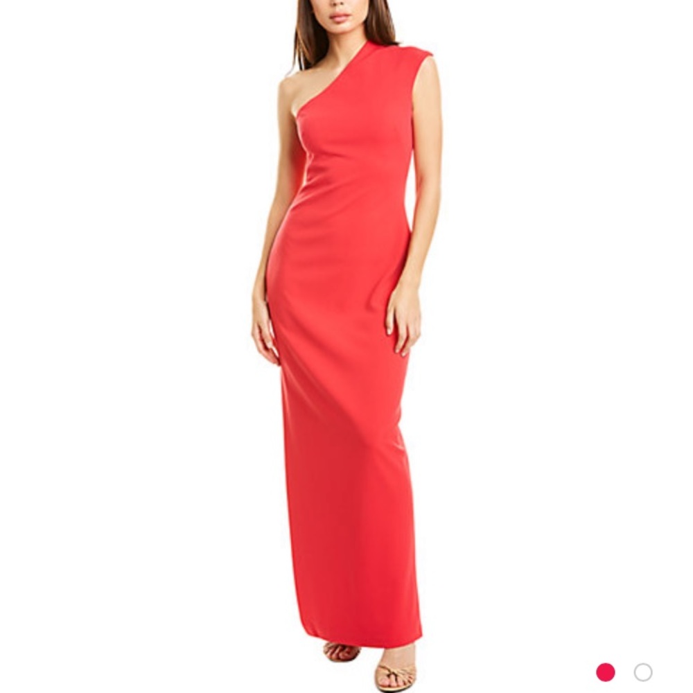 Vince Camuto off the shoulder red dress